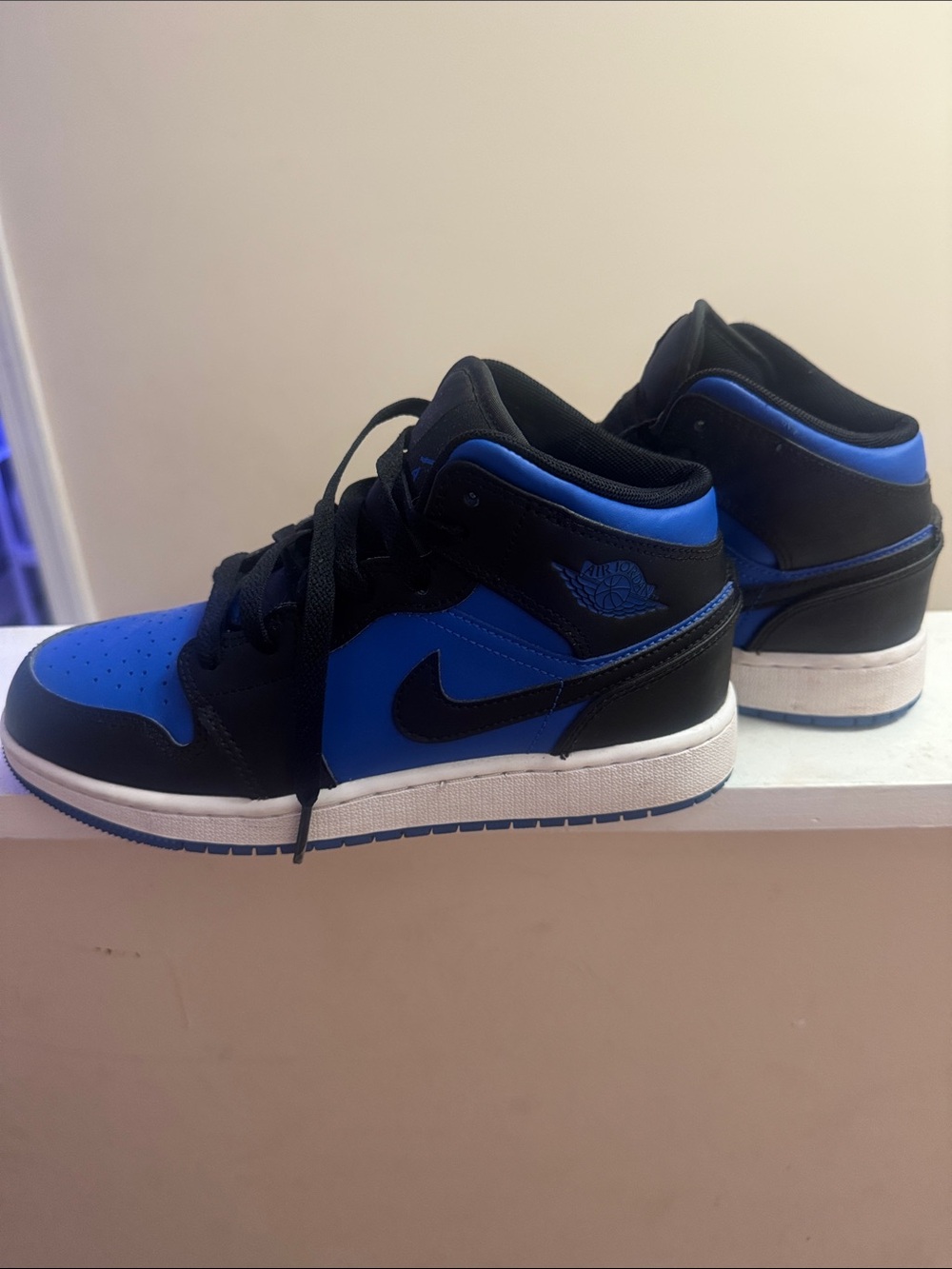 Nike Air Jordan 1 Mid - Black/Blue